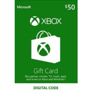 $50 Xbox Gift Card (digital delivery) for $42.98