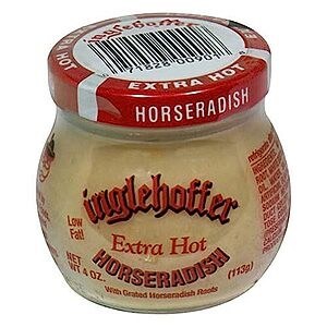 $1.82* | 4-Oz Inglehoffer Extra Hot Horseradish at Amazon
