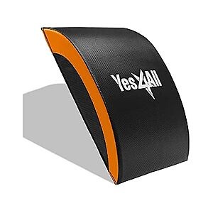 $11.99: Yes4All Foldable Abdominal Exercise Pad, Core Training & Back Stretching Mat, Orange at Woot!