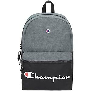 $13.89* | 18" Champion Manuscript Backpack (Heather Grey) at Amazon