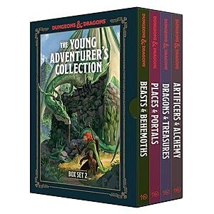 $14.84* | 4-Book Dungeons & Dragons The Young Adventurer's Collection Box Set 2 (Paperback) at Amazon