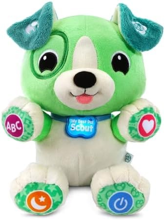 $14.99 | LeapFrog My Best Pal Scout Interactive Baby Learning Plush Toy at Amazon