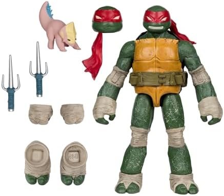 McFarlane Toys- Teenage Mutant Ninja Turtles (Page Punchers) Raphael 5in Action Figure with C…