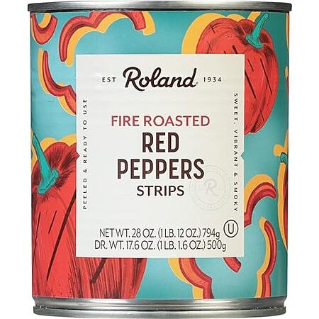 28-Oz Roland Foods Fire-Roasted Red Pepper Strips