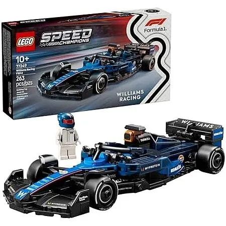 263-Piece LEGO Speed Champions: Formula 1 - Williams Racing FW46 (77249, 2025)