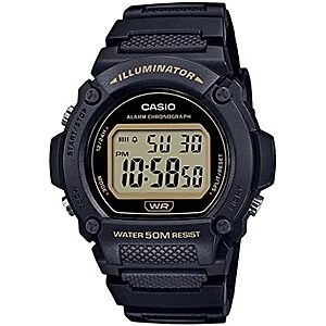 $17.97* | Casio W219H Series | Men’s Digital Watch at Amazon