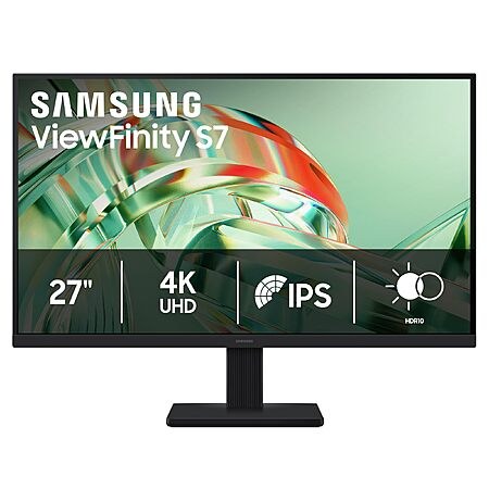 $179.99: [Prime]Samsung 27" ViewFinity S7 (S71H) 4K UHD IPS HDR10 High Resolution Monitor