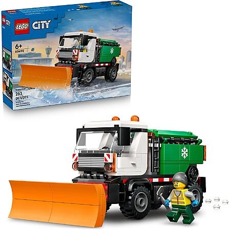 $19.59 | 263-Piece LEGO City: Traffic - Snowplough (60490, 2026) at Amazon