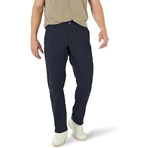 $19.76* | Lee Men's Extreme Motion Flat Front Relaxed Taper Pants at Amazon