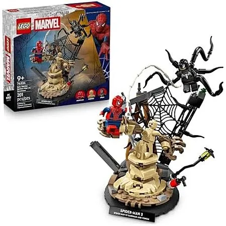 201-Piece LEGO Marvel Epic Battle Spider-Man vs. Sandman Building Set (76334)