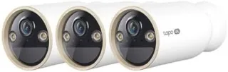 3-Pack Tapo 4K Ultra HD Outdoor Battery Security Camera