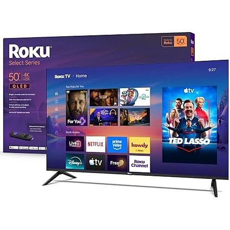 Roku 50-Inch Select Series Smart TV 2026-4K (2160p) QLED TV TV
