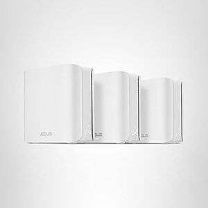 ASUS ZenWiFi BD5 Dual-Band WiFi 7 Mesh, 5000 Mbps, 6800 sq.ft (3pk)