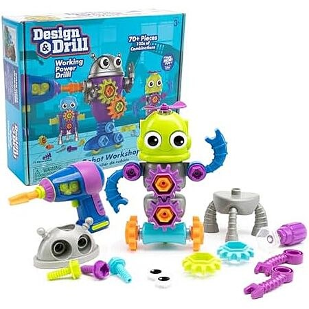 $20 | Educational Insights Design & Drill Robot Workshop at Amazon