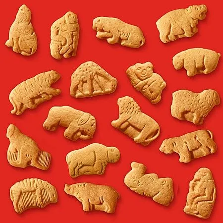 $21.85 or less S&S Clip Q BARNUM'S Original Animal Crackers, Bulk Kids Snacks, 12 - 2.13 oz Boxes