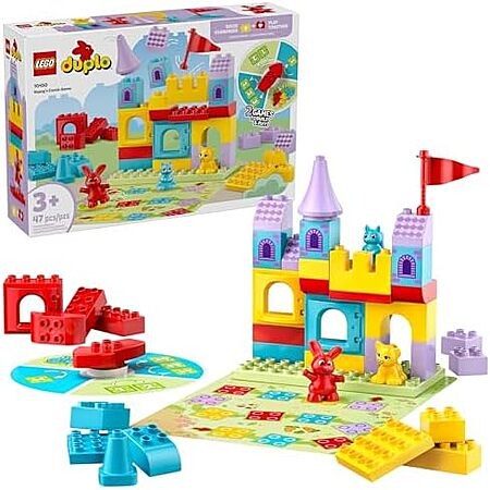 $22.04 | 47-Piece LEGO Duplo - Hopsy's Castle Game (10450, 2025) at Amazon