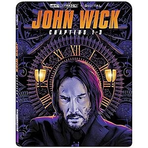 $22.49* | John Wick: Chapters 1-3 (4K Ultra HD + Digital) at Amazon