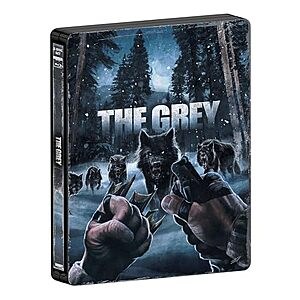 $22.99 | The Grey: SteelBook (4K Ultra HD + Blu-ray) at Amazon