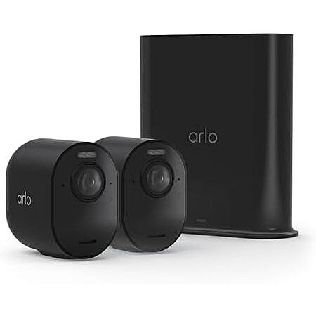 Arlo Ultra Wireless Security Camera 4K HDR (3rd Gen) - 2-Cam + SmartHub