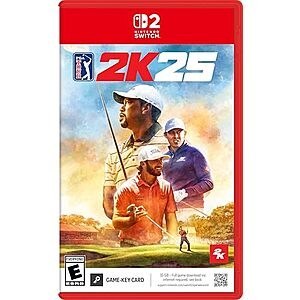 $24.99 | PGA TOUR 2K25 (Nintendo Switch 2) at Amazon