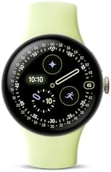 41mm Google Pixel Watch 4 - Lemongrass Active Band - LTE