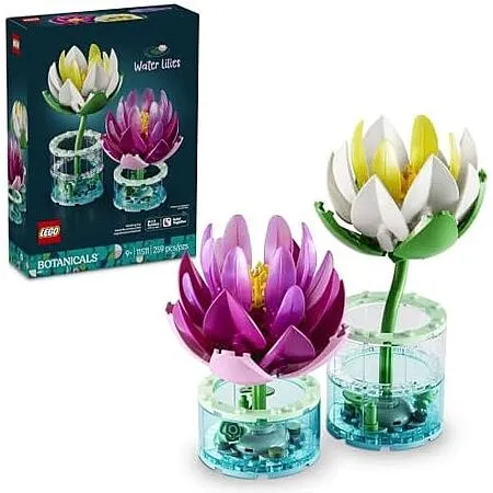 259-Piece LEGO Botanicals: Botanical Collection - Water Lilies (11511, 2026)