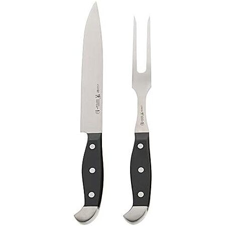 $28.99 | Henckels Statement 2 pc Turkey Carving Knife & Fork Set at Amazon