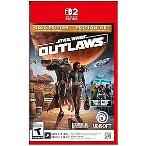 $29.95* | Star Wars Outlaws: Gold Edition (Switch 2) at Amazon