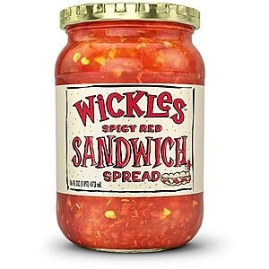 $3.97* | 16-Oz Wickles Spicy Red Sandwich Spread at Amazon