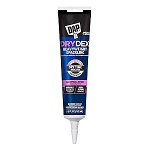 $3.98* | 5.5-Oz DAP Drydex Heavyweight Spackling at Amazon