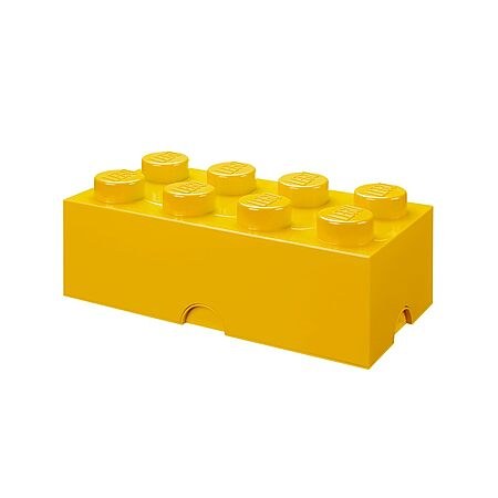 $34.99: LEGO Storage Brick 8 12.1 L Storage Box with Lid Yellow