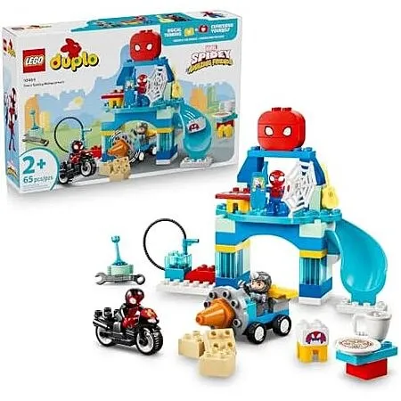 65-Piece LEGO Duplo: Spidey and His Amazing Friends - Team Spidey Webquarters (10464, 2026)