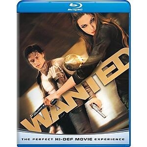 $5.50* | Wanted (Blu-ray + Digital) at Amazon