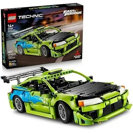 827-Piece LEGO Technic: Fast & Furious - Mitsubishi Eclipse (42229, 2026)