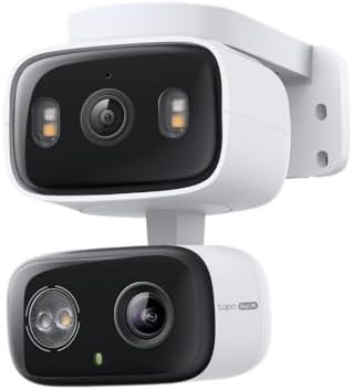 Tapo HybridCam Duo 2K 3MP Dual Lens Pan/Tilt Security Camera
