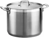 Tramontina Gourmet Stainless Steel 16-Quart Stock Pot with Lid