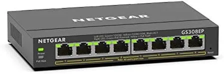 Netgear 8-Port PoE Gigabit Ethernet Plus Switch