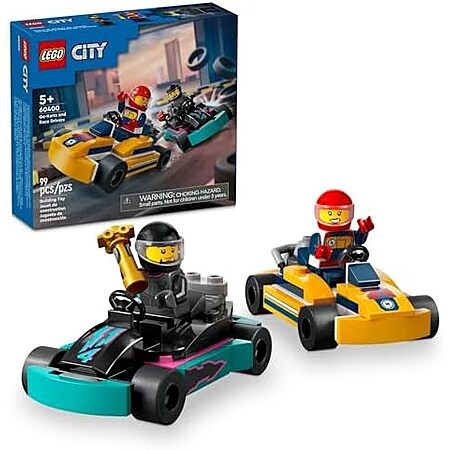 99-Piece LEGO City: Racing - Go-Karts and Race Drivers (60400, 2024)