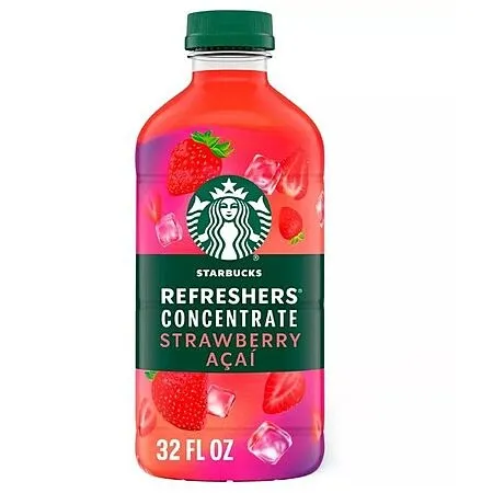 32-Oz Starbucks Refreshers Concentrate (Strawberry Acai)