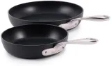 All-Clad HA1 Expert Nonstick , 2-Piece Fry Pans Set, Induction Ready