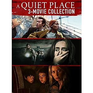 $7.99: A QUIET PLACE 3-MOVIE COLLECTION at Amazon