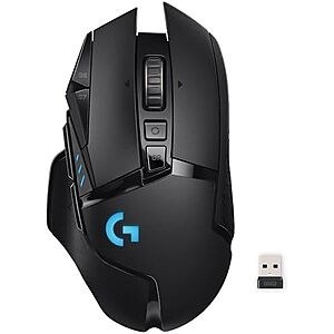 $72.18* | Logitech G502  Lightspeed Wireless Gaming Mouse (Black) at Amazon