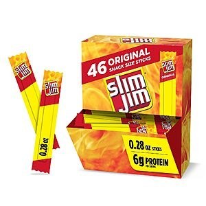 $8.83 S&S Q AMAZON Slim Jim Snack Size Meat Sticks 46-Count