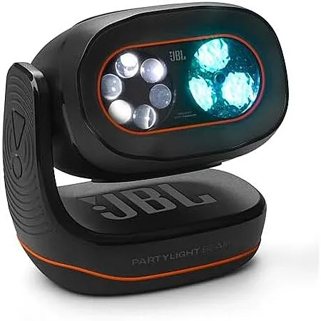 JBL PartyLight Beam Party Light Bluetooth Projection - Black