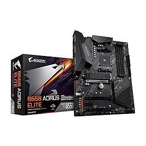 $97.99: GIGABYTE AMD B550 AORUS Elite Socket AM4 ATX DDR4 Motherboard at Woot!