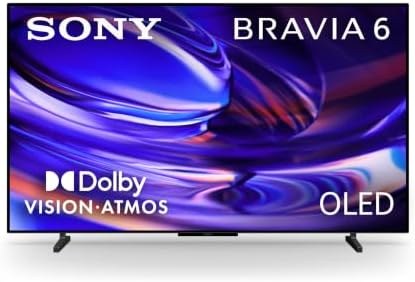 Sony 48 Inch BRAVIA 6 OLED 4K HDR Smart Google TV with Gemini (K-48A60)
