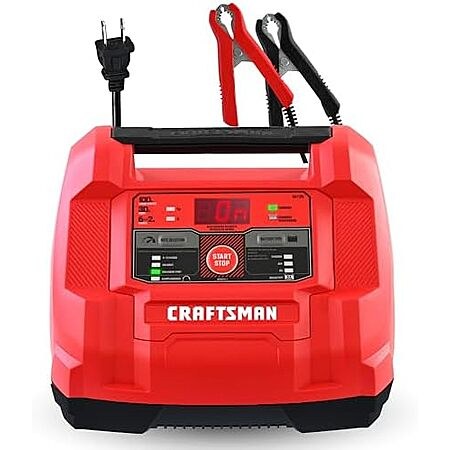 CRAFTSMAN 6A Car Battery Charger & Maintainer, 6V/12V – CMXCESM253
