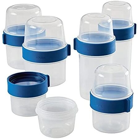 [AC] $10.50* | 12-Pc LOCK & LOCK Easy Essentials Twist Two Way Storage Containers (Assorted) at Amazon