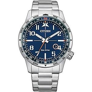 [AC] $150* | Citizen Eco-Drive Avion 43mm Watch at Amazon
