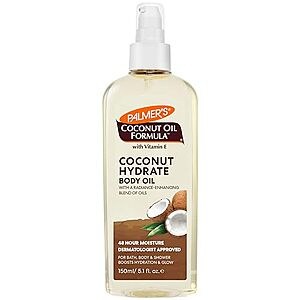 [AC] $3.49 | 5.1-Oz Palmer's Coconut Oil Formula Body Oil at Amazon